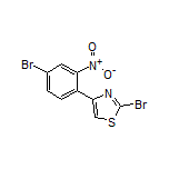 2-Bromo-4-(4-bromo-2-nitrophenyl)thiazole