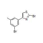 2-Bromo-4-(3-bromo-5-methylphenyl)thiazole