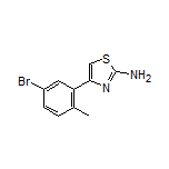 4-(5-Bromo-2-methylphenyl)thiazol-2-amine