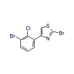 2-Bromo-4-(3-bromo-2-chlorophenyl)thiazole