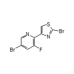 2-Bromo-4-(5-bromo-3-fluoropyridin-2-yl)thiazole