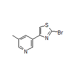 2-Bromo-4-(5-methylpyridin-3-yl)thiazole