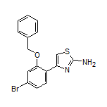 4-[2-(Benzyloxy)-4-bromophenyl]thiazol-2-amine