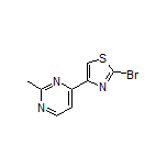 2-Bromo-4-(2-methylpyrimidin-4-yl)thiazole