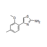 4-(2-Methoxy-4-methylphenyl)thiazol-2-amine