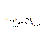 2-Bromo-4-(1-ethyl-4-pyrazolyl)thiazole