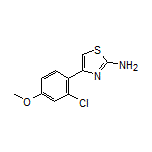 4-(2-Chloro-4-methoxyphenyl)thiazol-2-amine
