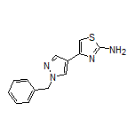 4-(1-Benzyl-4-pyrazolyl)thiazol-2-amine