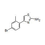 4-(4-Bromo-2-methylphenyl)thiazol-2-amine