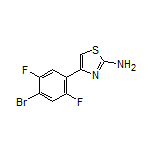 4-(4-Bromo-2,5-difluorophenyl)thiazol-2-amine