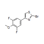 2-Bromo-4-(3,5-difluoro-4-methoxyphenyl)thiazole