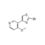 2-Bromo-4-(4-methoxypyridin-3-yl)thiazole