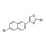 2-Bromo-4-(6-bromonaphthalen-2-yl)thiazole