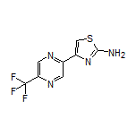 4-[5-(Trifluoromethyl)pyrazin-2-yl]thiazol-2-amine