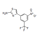 4-[3-Nitro-5-(trifluoromethyl)phenyl]thiazol-2-amine