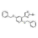 4-[2,5-Bis(benzyloxy)phenyl]-2-bromothiazole