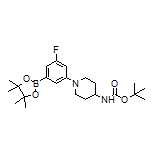 3-[4-(Boc-amino)piperidin-1-yl]-5-fluorophenylboronic Acid Pinacol Ester