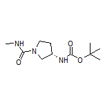 (S)-3-(Boc-氨基)-N-甲基吡咯烷-1-甲酰胺