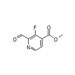 Methyl 3-Fluoro-2-formylisonicotinate