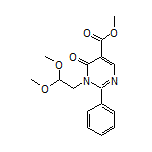 Methyl 1-(2,2-Dimethoxyethyl)-6-oxo-2-phenyl-1,6-dihydropyrimidine-5-carboxylate