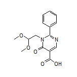 1-(2,2-Dimethoxyethyl)-6-oxo-2-phenyl-1,6-dihydropyrimidine-5-carboxylic Acid