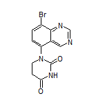 1-(8-Bromoquinazolin-5-yl)dihydropyrimidine-2,4(1H,3H)-dione