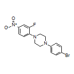 1-(4-Bromophenyl)-4-(2-fluoro-4-nitrophenyl)piperazine