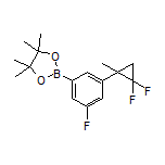 3-(2,2-Difluoro-1-methylcyclopropyl)-5-fluorophenylboronic Acid Pinacol Ester