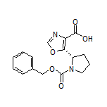 (S)-5-(1-Cbz-pyrrolidin-2-yl)oxazole-4-carboxylic Acid