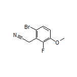 2-(6-Bromo-2-fluoro-3-methoxyphenyl)acetonitrile