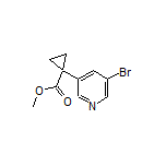 Methyl 1-(5-Bromopyridin-3-yl)cyclopropane-1-carboxylate