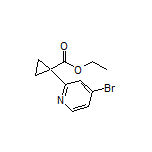 Ethyl 1-(4-Bromopyridin-2-yl)cyclopropane-1-carboxylate