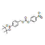 4-[[[(4-Nitrophenoxy)carbonyl]oxy]methyl]phenylboronic Acid Pinacol Ester