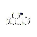 3-(Aminomethyl)-6-methyl-4-(morpholinomethyl)pyridin-2(1H)-one