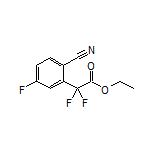 Ethyl 2-(2-Cyano-5-fluorophenyl)-2,2-difluoroacetate