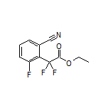Ethyl 2-(2-Cyano-6-fluorophenyl)-2,2-difluoroacetate