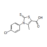 3-(4-Chlorophenyl)-4-methyl-2-thioxo-2,3-dihydrothiazole-5-carboxylic Acid