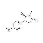 3-(4-Methoxyphenyl)-1-methylpyrrolidine-2,5-dione