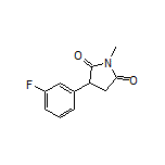 3-(3-Fluorophenyl)-1-methylpyrrolidine-2,5-dione