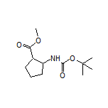 Methyl 2-(Boc-amino)cyclopentanecarboxylate