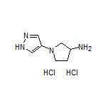 1-(1H-Pyrazol-4-yl)pyrrolidin-3-amine Dihydrochloride