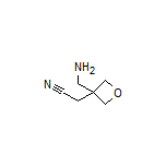 2-[3-(Aminomethyl)oxetan-3-yl]acetonitrile
