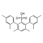 2,2’’,4,4’,4’’,6’-Hexamethyl-[1,1’:3’,1’’-terphenyl]-2’-sulfonic Acid