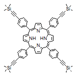 5,10,15,20-Tetrakis(4-[(trimethylsilyl)ethynyl]phenyl)porphyrin