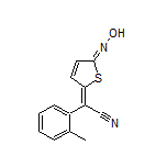 2-[5-(Hydroxyimino)thiophen-2(5H)-ylidene]-2-(o-tolyl)acetonitrile