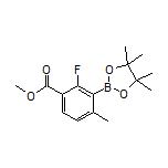 2-Fluoro-3-(methoxycarbonyl)-6-methylphenylboronic Acid Pinacol Ester