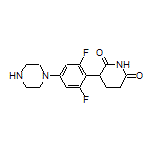 3-[2,6-Difluoro-4-(piperazin-1-yl)phenyl]piperidine-2,6-dione
