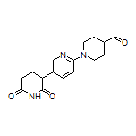1-[5-(2,6-Dioxopiperidin-3-yl)pyridin-2-yl]piperidine-4-carbaldehyde