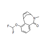 7-(Difluoromethoxy)-2-methyl-2,3-dihydro-3,6-methanobenzo[c]azocin-1(6H)-one