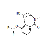 7-(Difluoromethoxy)-5-hydroxy-2-methyl-3,4,5,6-tetrahydro-3,6-methanobenzo[c]azocin-1(2H)-one